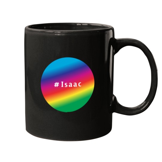 Discover Isaac, name, color art Active Mugs