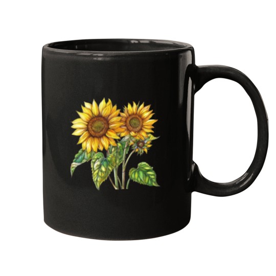 Discover sunflowers Mugs
