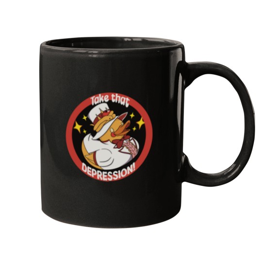 Discover Hazbin  Take That Depression Mugs