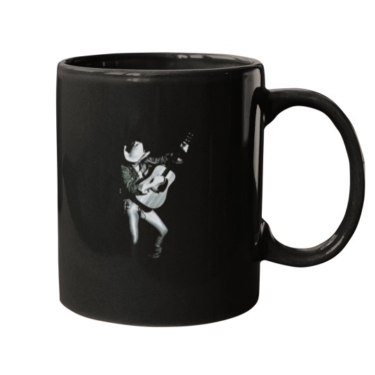 Discover Dwight Yoakam Black art Mugs