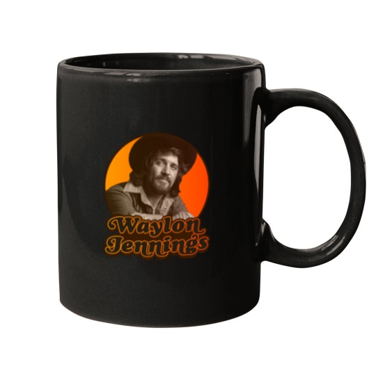 Discover Waylon1 Jennings  3 Mugs