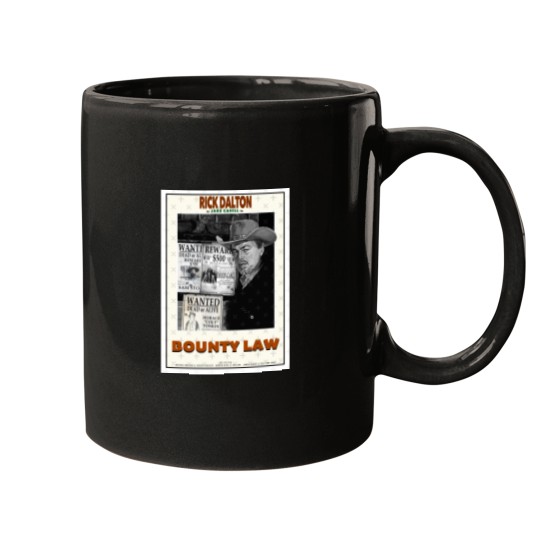 Discover Bounty Law Print - Rick Dalton Poster Mugs