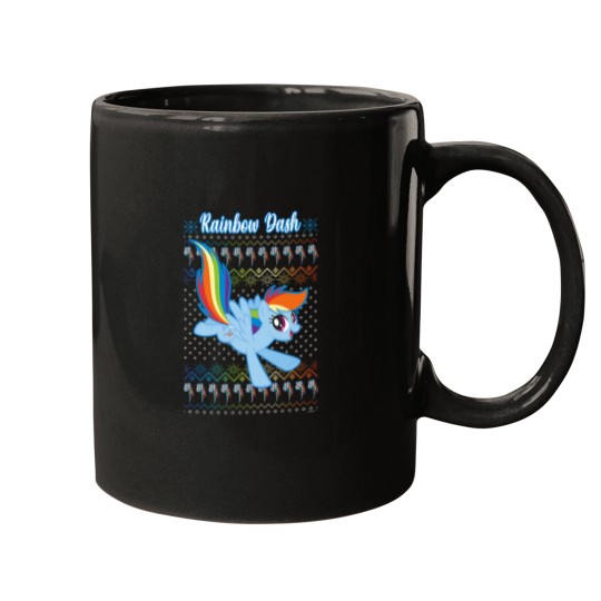 Discover My Little Pony Christmas Rainbow Dash Ugly Sweater Mugs