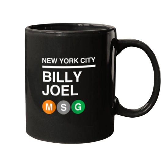 Discover billy joel msg subway baseball Mugs