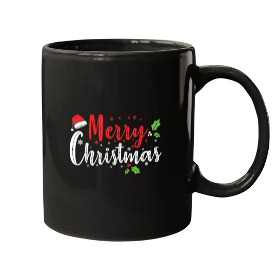 Discover Merry Christmas Xmas Winter Apparel Family And Kids Mugs