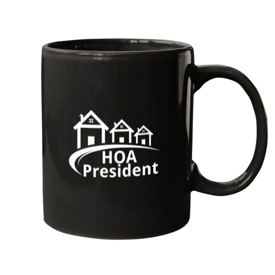 Discover hoa president Mugs