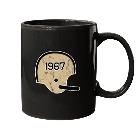 Discover New Orleans Saints Year Founded Vintage Helmet Mugs