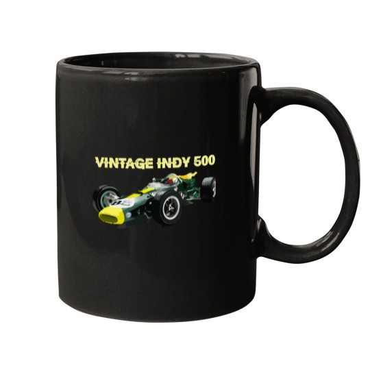Discover Vintage Indy 500, 1960s, Indianapolis 500, racing t, race track, vintage, for him, for her, Mugs