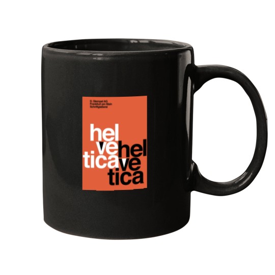 Discover Helvetica Vintage Mugs