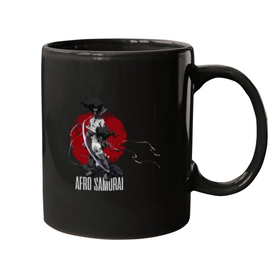 Discover afro dark samurai Mugs