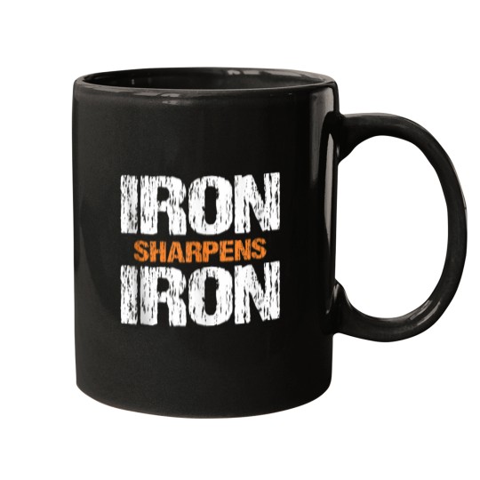 Discover Iron Sharpens Iron Mug