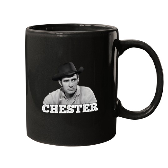 Discover Chester - Gunsmoke - Tv Western Mugs