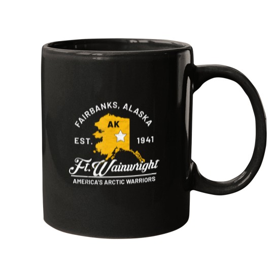 Discover fort wainwright alaska ak vintage america's arctic warriors Mugs