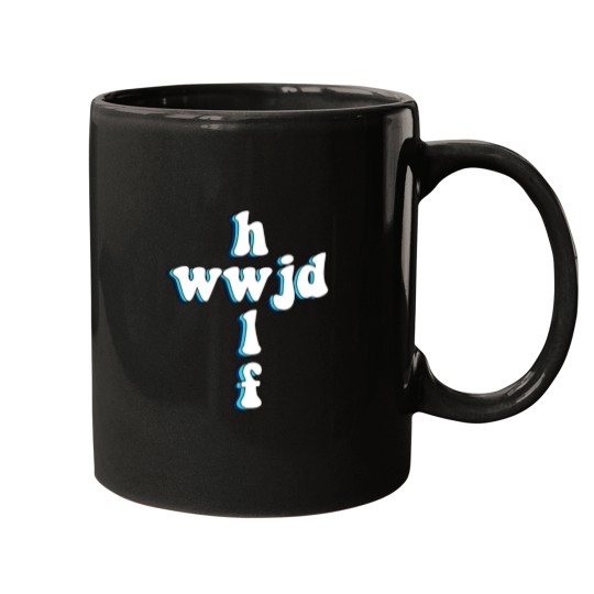 Discover hwlf x wwjd Sticker Your Turn to Die Midori Mugs