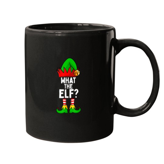 Discover What-The Elf Matching Family Christmas Mugs