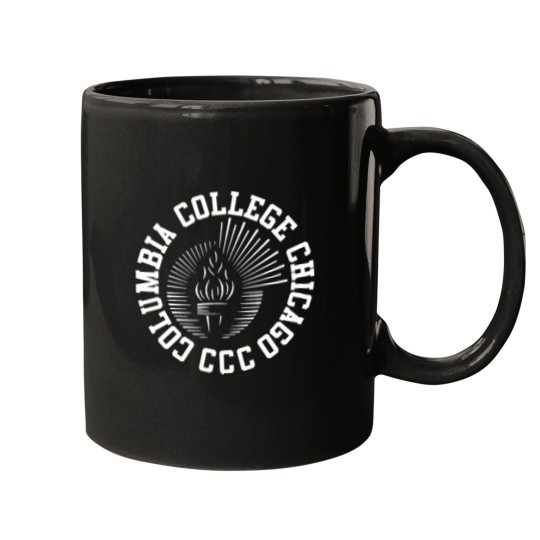 Discover Columbia College Chicago CCC Logo Mugs