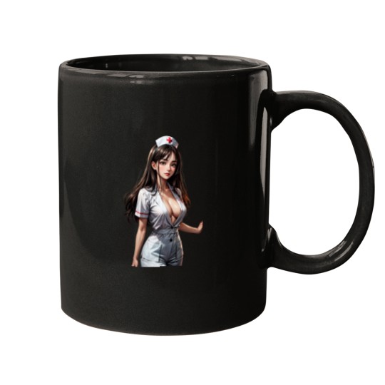 Discover Anime Sexy Nurse Mugs