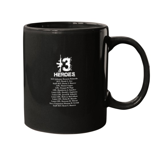 Discover 13 Heroes 08262021 Never Forget Honor Fallen Soldiers Gift Mugs