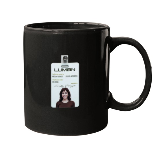 Discover Severance series lumon industries HELLY RIGGS Badge fan works graphic design by ironpalette Mugs