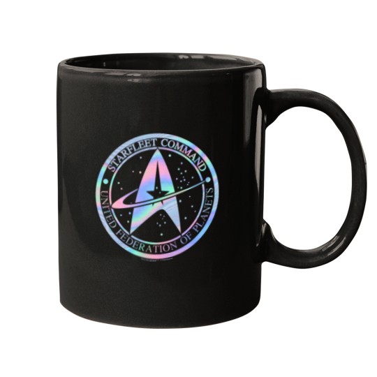 Discover startrek2020 Starfleet Command Hologram Logo Mugs