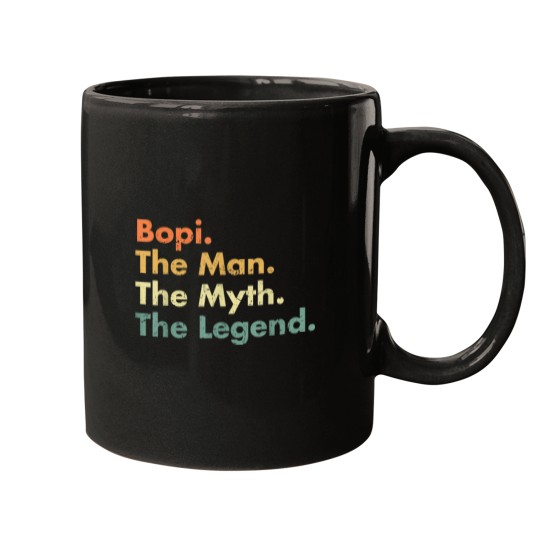 Discover Bopi The Man The Myth The Legend Father Dad Uncle Gift Idea 7522 Mugs