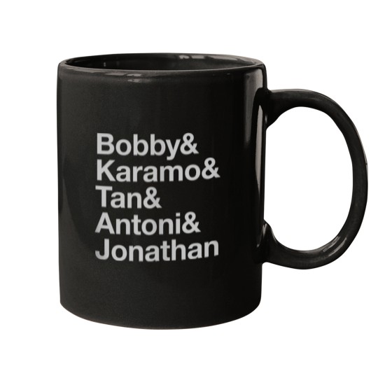 Discover Bobby Karamo Tan Antoni Jonathan Queer Ampersand 9261 Mugs