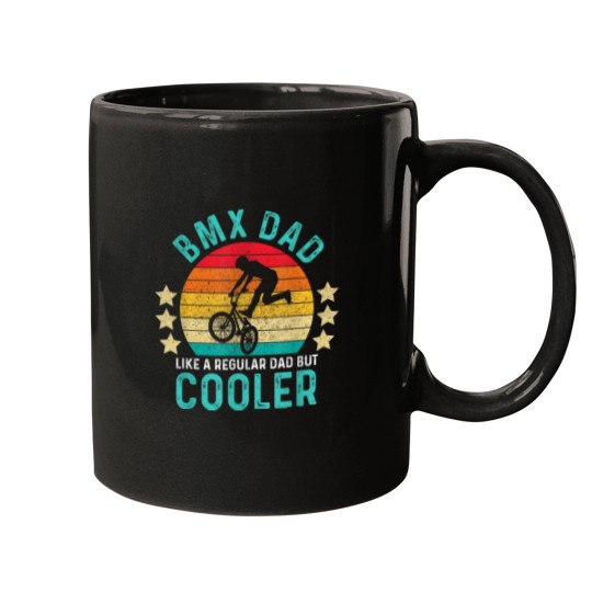 Discover BMX Dad Like A Regular Dad But Cooler Vintage Mugs