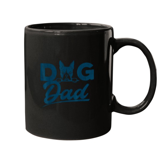 Discover Boston Terrier Dog Dad Lover Gift For Fathers Day Mugs