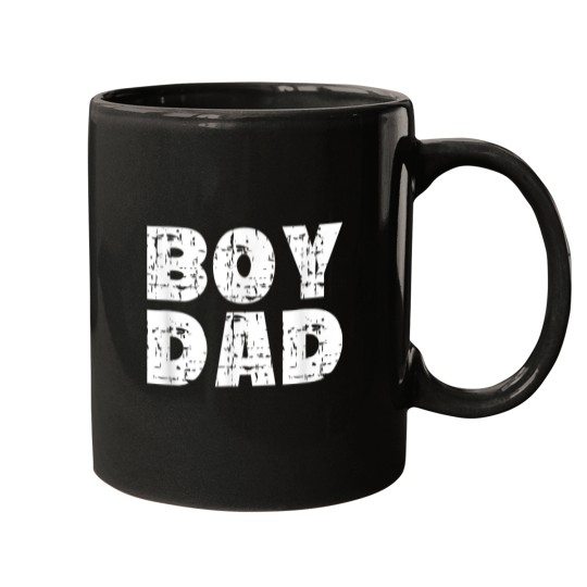 Discover Boy Dad Vintage Father of Sons Graphic Art 5561 Mugs