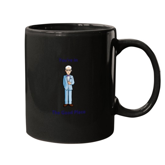 Discover You_re in The Good Place (Michael - The Good Place) Active Mugs
