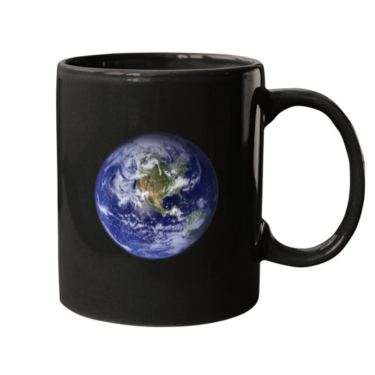 Discover Earth Planet Flat Earth North America Globe Spac Mugs