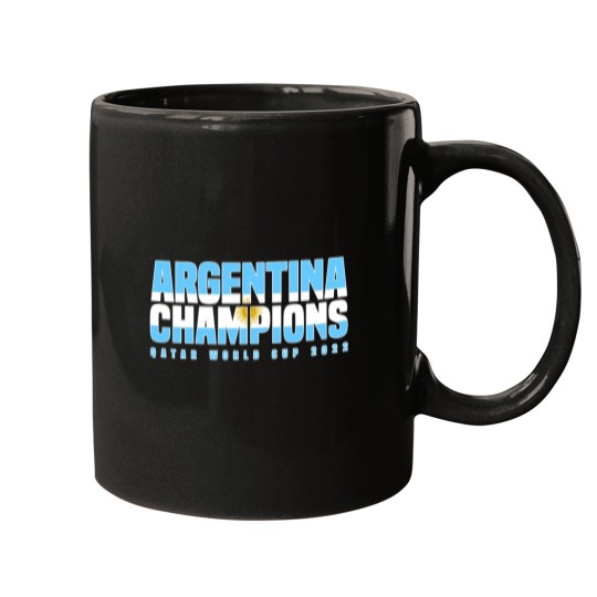 Discover Argentina Champions World Cup 2022 Mugs