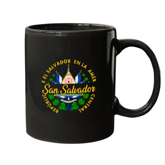 Discover Escudo de San Salvador EL SALVADOR Mugs