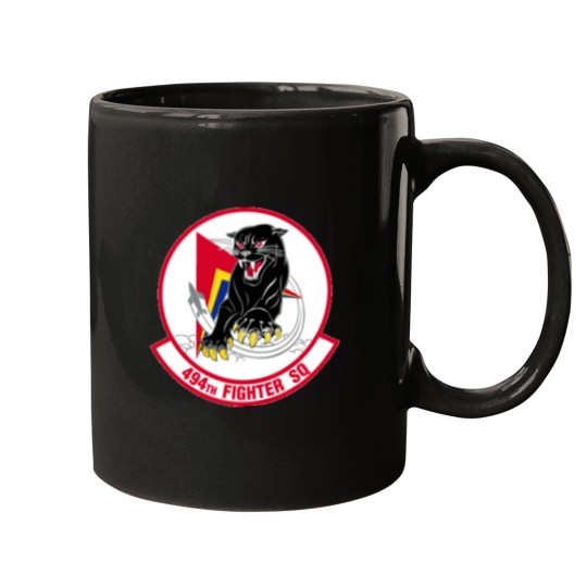 Discover 494th Fighter Squadron Sticker Mugs