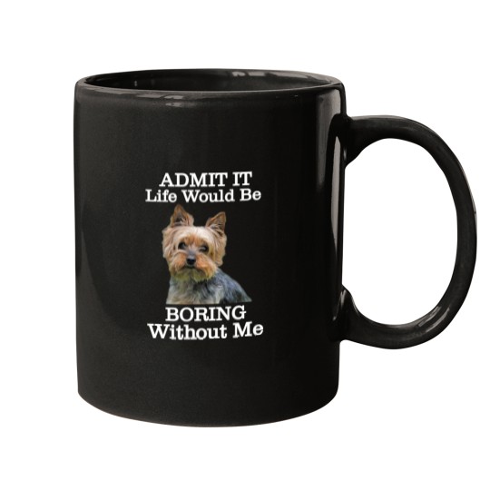 Discover Yorkshire Terrier Yorkie Puppy Owners Love Design Cute Yorkshire Terrier Art Yorkie Mugs