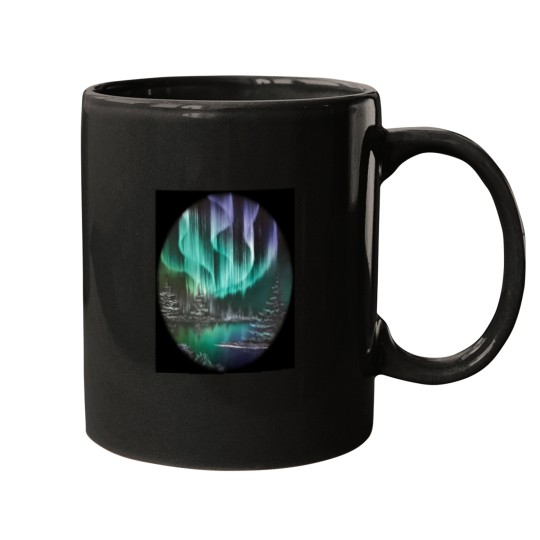 Discover Northern Lights Reflections Mugs