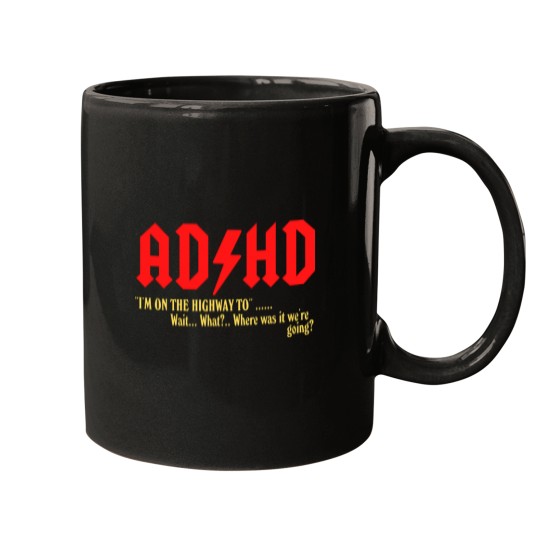 Discover ADHD Humor Mugs