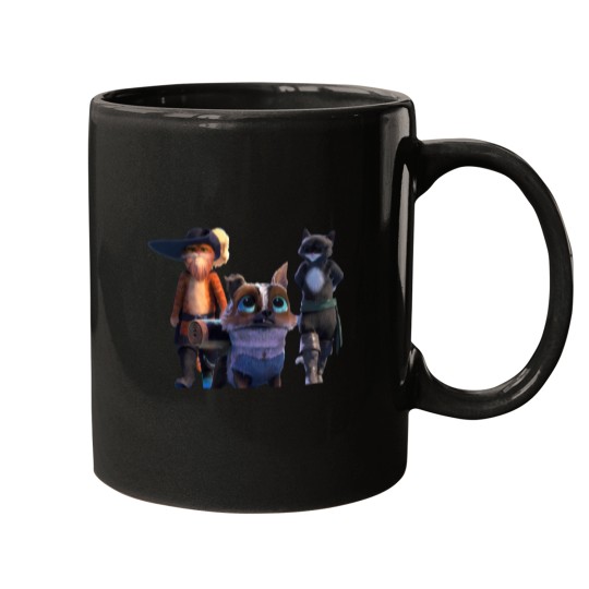 Discover funny friendship - cute puss in boots Active Mugs