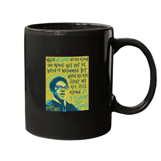 Discover Audre Lorde. Mugs