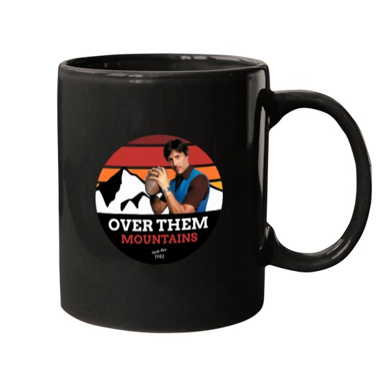 Discover Over Them Mountains Mugs