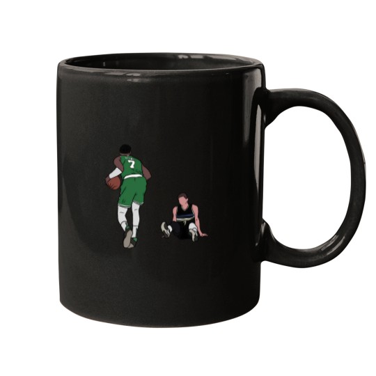 Discover Jaylen Brown Crosses Over Grayson Allen Mugs