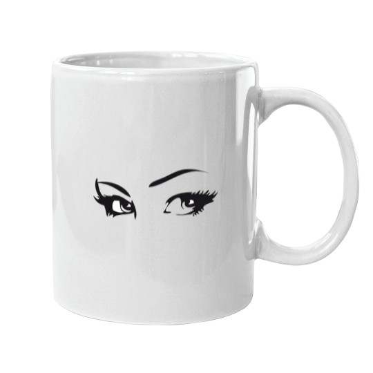 Discover Beautiful Woman Eyes Mugs
