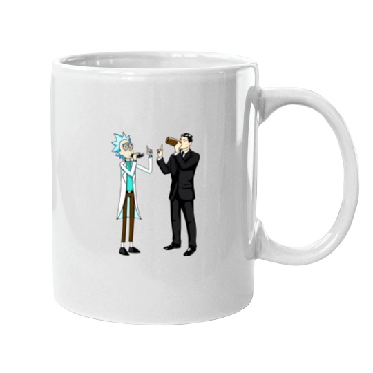 Discover Rick and Archer Drinking FRIDAY I'M IN LOVE Mugs