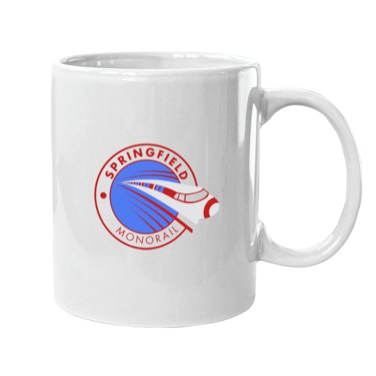 Discover Monorail de Springfield classique Mugs