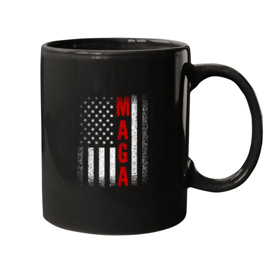 Discover MAGA USA Flag - Maga - Mugs