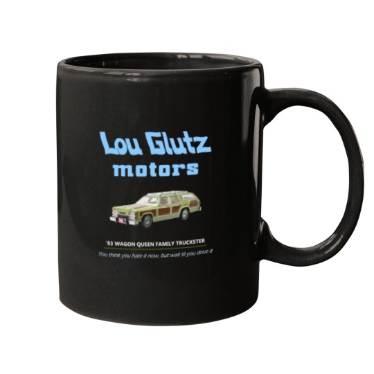 Discover Vacation Lou Glutz Motors - Lampoons Vacation Family Truckster - Mugs