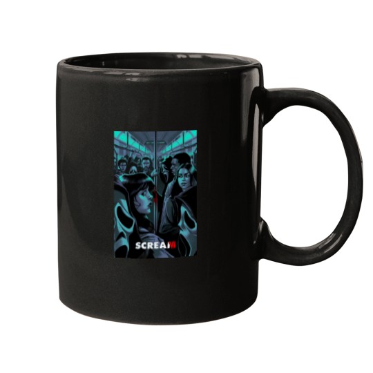 Discover 2023 Scream VI Movie Poster Mugs, Scream 6 Movie Mugs