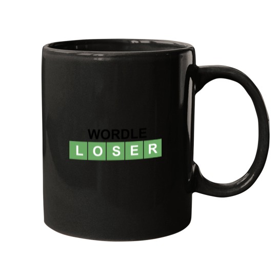 Discover Wordle Loser Mugs