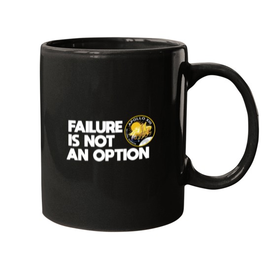 Discover Failure Is Not An Option Nasa Apollo 13 Gift Mugs Mugs
