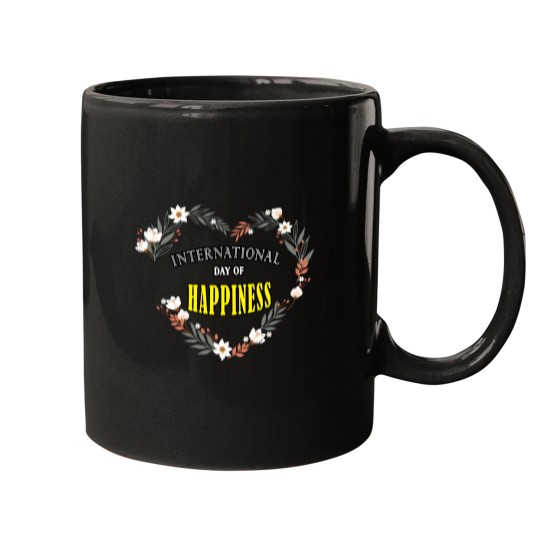 Discover International Day Of Happiness International Day Of Happiness Mugs